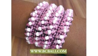 Wristbands Bead Bracelets Stretching Expandable 